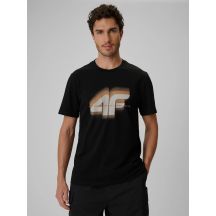 Men's regular printed T-shirt 4F 4FRSS26TTSHM4228-20S