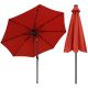 15. GARDEN UMBRELLA WITH LED LIGHTING 300CM COCCORA