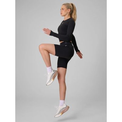 4. Women's training longsleeve slim quick-drying 4F 4FWAW26TFLOF595-20S