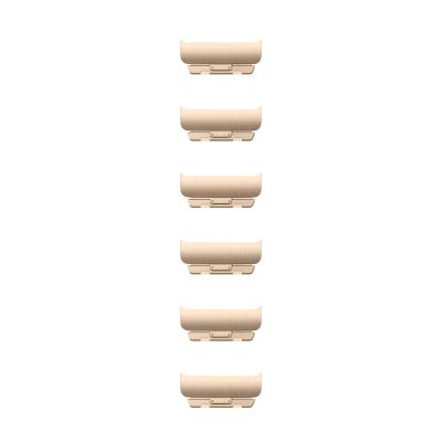 3. Additional Steel Links for Apple Watch 46mm Gold