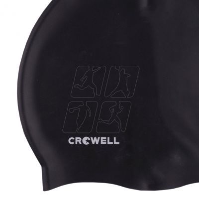 2. Crowell Mono-Breeze-01 silicone swimming cap