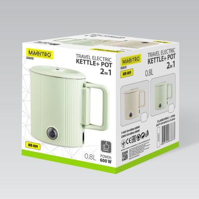 5. Electric kettle 0.8L MR-009-BEIGE MAESTRO