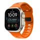 Tech-Protect Silicone Line Strap for Apple Watch 44 / 45 / 46 / 49 mm - Orange