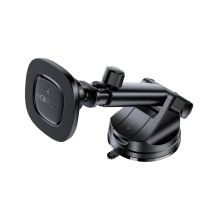 Acefast D47 Magnetic Dashboard Mount with Wireless Charger - Black