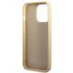 7. Guess Glitter Script Case for iPhone 14 Pro - Gold