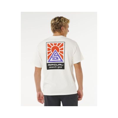 3. RIP CURL Search Dawn Tee Men's White
