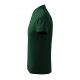 5. Malfini Pique Polo M MLI-203D3 dark green polo shirt