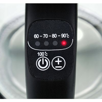 11. Esperanza LOIRE EKK027 electric kettle (2200W 1.7l; black)