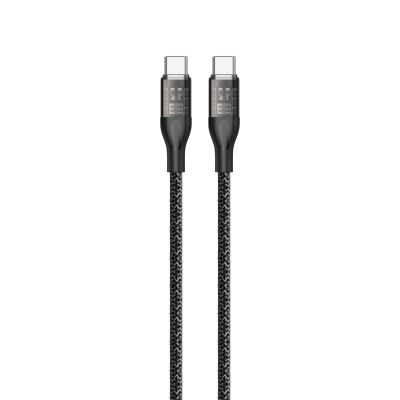 Dudao L22C USB-C - USB-C cable 120W 1m - gray