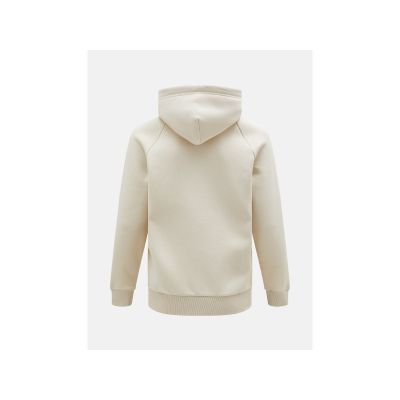 3. Peak Performance M Original Small Logo Zip Hood sweatshirt, beige
