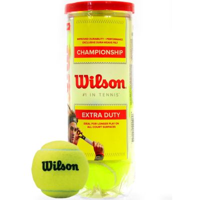 2. Wilson Championship Extra Duty Tennis Balls 3 pcs