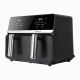 17. ELDOM FAT-FREE FRYER FR200 9 L, 2200W, TWO INDEPENDENT DRAWERS, 8 PROGRAMS, LED DISPLAY, TEMP. 80°C–200°C