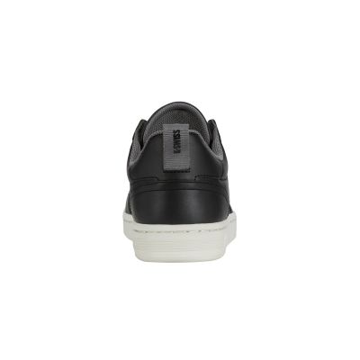 5. K-Swiss Lozan Match Lux men's sports shoes leather sneakers black (04308-032-M)