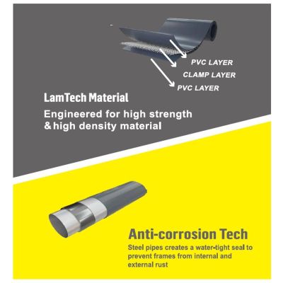 14. OVAL FRAME POOL 366X76CM ULTRA STRONG 12016V63