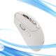 15. Baseus Editor Wireless Computer Mouse with 800mAh Battery and Battery Status Indicator - White
