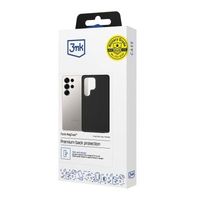 11. 3mk Fortis MagCase for Samsung Galaxy S25 Ultra - Black
