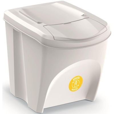5. GARBAGE BINS 25 L SORTIBOX SET 3 PCS. GREY
