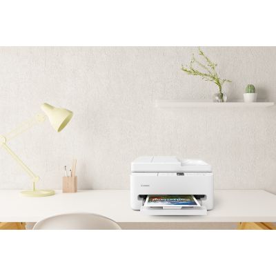 86. Canon Pixma TS7550i white multifunction device