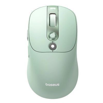 Baseus Editor Wireless Computer Mouse with 800mAh Battery and Battery Status Indicator - Green