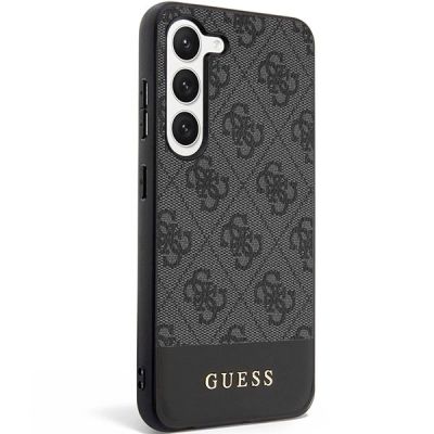 3. Guess GUHCS23SG4GLGR S23 S911 black/black hardcase 4G Stripe Collection