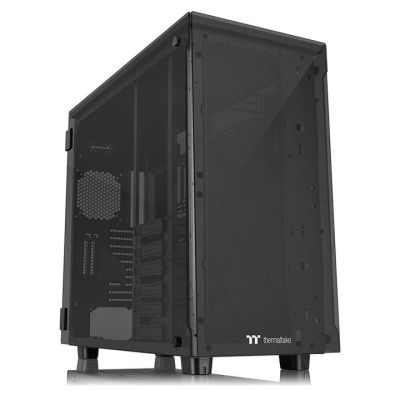 5. Thermaltake View 91 RGB TG CA-1I9-00F1WN-00 Case (ATX, Extended ATX, Micro ATX, Mini ITX, XL-ATX; Black)
