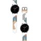 2. Strap Moro for Samsung Galaxy Watch 40 / 41 / 42 / 43 / 44 mm silicone bracelet watch band - pattern 2