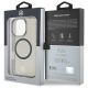 8. Mercedes Silver Ring MagSafe Case for iPhone 16 Pro Max - Black