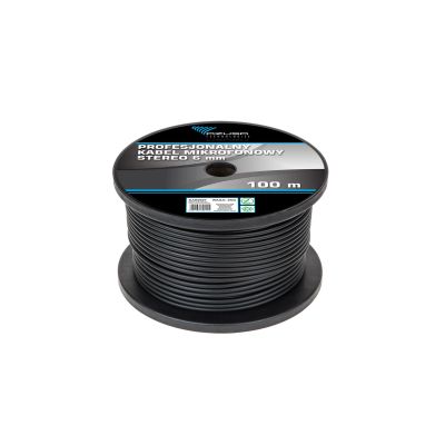 Professional 6mm stereo microphone cable