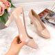 9. Sergio Leone W SK39J nude patent pumps