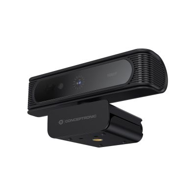 4. CONCEPTRONIC USB-A2.0 Webcam 80° 1080P/30Hz FullHD + Microphone B/W