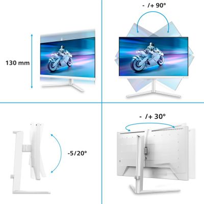 54. MONITOR PHILIPS EVNIA QD-OLED 27" 27M2N6501L/00 240Hz