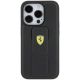 4. Ferrari Grip Stand Metal Logo case for iPhone 15 Pro Max - black