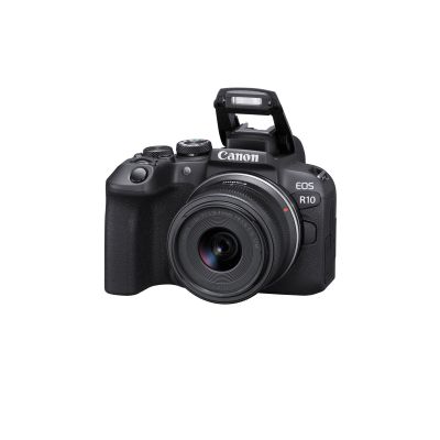 4. Canon EOS R10 + RF-S 18-45mm F4.5-6.3 IS STM Mirrorless camera 24.2 MP CMOS 6000 x 4000 px Black