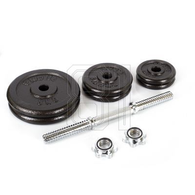 16. Profit 10kg DK 4126 cast iron dumbbell