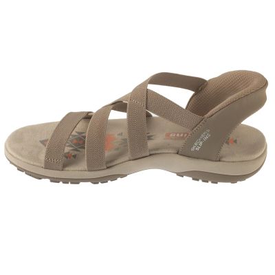 2. Skechers Slip-Ins: Reggae Slim - Stretch Flex 163460-TPE Beige 36