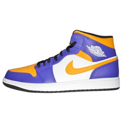 2. Air Jordan 1 MID Sneakers Los Angeles Lakers LA - DQ8426-517