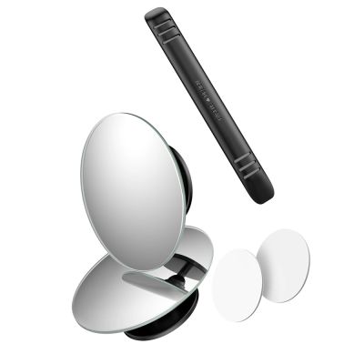 5. Baseus Full-view Blind-spot Mirror 2x additional car side mirror convex blind spot black (ACMDJ-01)