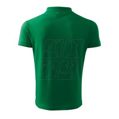 3. Malfini Pique Polo Free M MLI-F0316 polo shirt, grass green