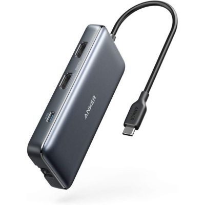 2. Anker PowerExpand 8-in-1 USB-C PD Media Hub