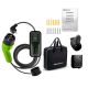 12. Qoltec Mobile charger for electric car EV with regulation 2 in 1 Type 2 | 3.5kW | 230V | LCD | Portable | Wallbox | 5m
