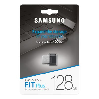 15. SAMSUNG FLASH FIT Plus 128GB MUF-128AB/APC GRAY