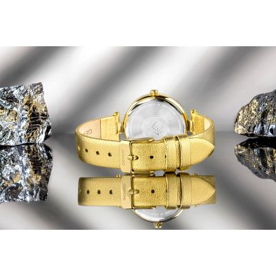 8. Giewont Sapphire Gold Women's Watch GW9890-A3