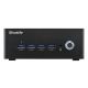 6. Shuttle Nano PC NA10H PC Size 1L Black 8845HS 3.8 GHz