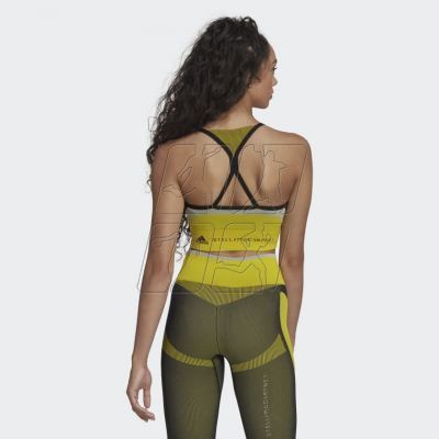 2. Adidas By Stella Mccartney Truestrength Yoga Knit Light-Support Bra HI4755