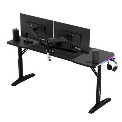 6. Huzaro Hero 4.6 RGB Black Gaming Desk
