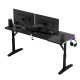 6. Huzaro Hero 4.6 RGB Black Gaming Desk