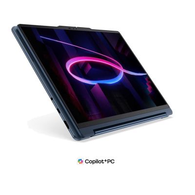 10. Lenovo Yoga 9i 2-in-1 Aura Edition 14IPH11 Ultra 7 355 14" 2.8K OLED 500 nits glossy 32GB LPDDR5X-7467 SSD 512GB Intel Graphics WiFi 7 + BT 5.0MP camera + IR 70Wh Windows 11 Cosmic Blue