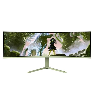 2. Arozzi Nova 49” Curved Computer Monitor 124.5 cm (49") 5120 x 1440 px Dual QHD LED Green