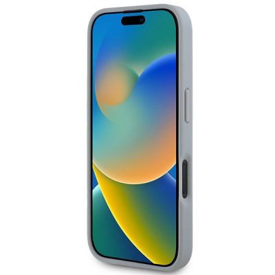 5. BMW M Carbon Tricolor Line MagSafe iPhone 16 Case - Gray