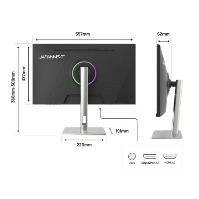 22. JAPANNEXT 62.2 cm JN-IPS245G320F-HSP monitor 16:9 HDMI/DP FHD